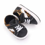 Tenisi negri cu insertie leopard MDd2685-1-p11
