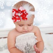 Bentita fetite cu fundita rosie si fulgi MBMS131-DIV
