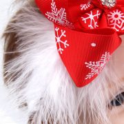 Bentita fetite cu fundita rosie si fulgi MBMS131-DIV