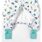 Sac de dormit cu picioruse si talpa antiderapanta Nautical 70 cm + manseta 1.0 Tog BBXEU860-10FN