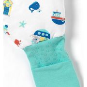 Sac de dormit cu picioruse si talpa antiderapanta Nautical 90 cm + manseta 1.0 Tog BBXEU862-10FN