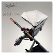 Joie - Carucior multifunctional 2 in 1, reglabil pe inaltime, Aeria Signature Carbon BBBS1606AACBN000SET