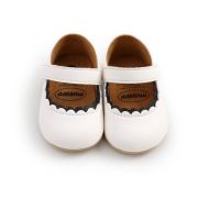 Pantofiori albi pentru fetite MBM1992-4-p13.9-12 luni (Marimea 20 incaltaminte)