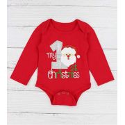 Costumas din 3 piese pentru fetite - My 1st Christmas MDMS30-R2