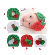 Caciulita tip turban cu personaje de Craciun MBMS114