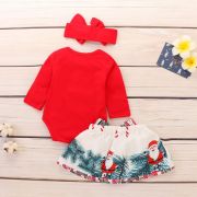 Costumas din 3 piese cu fustita pentru fetite MBMS43