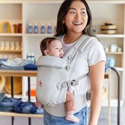 Marsupiu adapt soft touch cotton pearl grey tnabcastcgry
