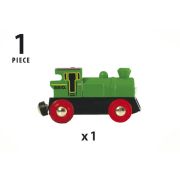 LOCOMOTIVA MICA VERDE CU BATERII ARTBRIO33595