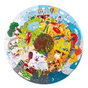 Puzzle de podea 360° - anotimpurile
