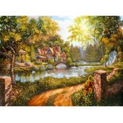 PUZZLE CASUTA LANGA RAU, 500 PIESE ARTRVSPA16582
