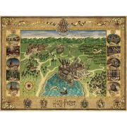 PUZZLE HARTA HOGWARTS, 1500 PIESE ARTRVSPA16599
