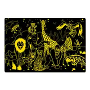 PUZZLE STRALUCESTE IN INTUNERIC - ANIMALE SALBATICE ARTTLJ115237