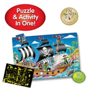 PUZZLE STRALUCESTE IN INTUNERIC - BARCA PIRATILOR ARTTLJ113851
