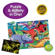 PUZZLE STRALUCESTE IN INTUNERIC - DINOZAURI ARTTLJ787533