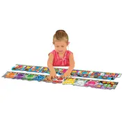 SET 2 PUZZLE-URI TRENUL URIAS CU CULORI SI FORME ARTTLJ109564