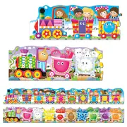 SET 2 PUZZLE-URI TRENUL URIAS CU CULORI SI FORME ARTTLJ109564