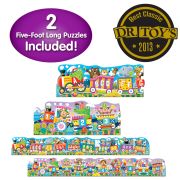 SET 2 PUZZLE-URI TRENUL URIAS CU NUMERE SI LITERE - ENG ARTTLJ854631