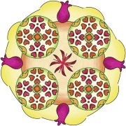 SET DE CREATIE MANDALA FLORI SI FLUTURI ARTRVSAC29809