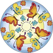SET DE CREATIE MANDALA FLORI SI FLUTURI ARTRVSAC29809