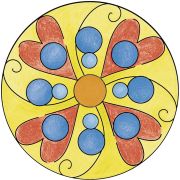 SET DE CREATIE MINI MANDALA CLASIC ARTRVSAC29857