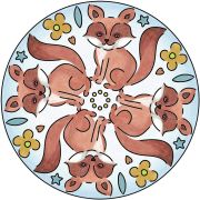 SET DE CREATIE MINI MANDALA CU ANIMALE ARTRVSAC29766