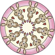 SET DE CREATIE MINI MANDALA CU ANIMALE ARTRVSAC29766