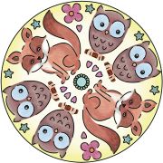 SET DE CREATIE MINI MANDALA CU ANIMALE ARTRVSAC29766