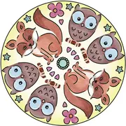 SET DE CREATIE MINI MANDALA CU ANIMALE ARTRVSAC29766