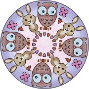 SET DE CREATIE MINI MANDALA CU ANIMALE ARTRVSAC29766