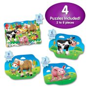 SET PRIMELE MELE 4 PUZZLE-URI FERMA ARTTLJ627419