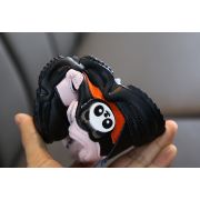 Adidasi negri cu roz imblaniti pentru fetite - Panda MDYY-2-2-p25