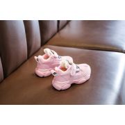 Adidasi roz imblaniti tip ghetuta pentru fetite MBA+1-2-p25.Marimea 21