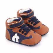 Ghetute maro cu bleumarine pentru baietei MDD2520-1-p9.6-9 luni (Marimea 19 incaltaminte)