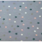 Caciula Blue Stars, cu bordura, in strat dublu, 41-45 cm KDECDB618BLST