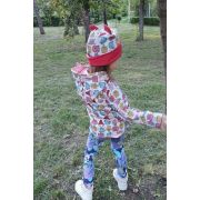 Caciula Red Animals, in strat dublu, 46-48 cm KDECDB1836RANIM