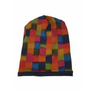 Caciula Blue Abstract, cu bordura, in strat dublu, 33-35 cm KDECD00AD