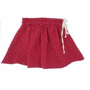 Fustita de vara pentru fete, din muselina, Dots, 92-98 cm (2-3 ani) KDEFMF23PC