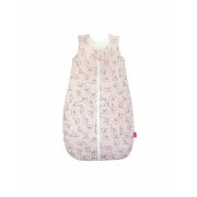 Sac de dormit copii, Loving Bear Pink, din bumbac, 70 cm, 2.5 tog - Iarna KDET7025LBP