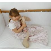 Sac de dormit copii, Loving Bear Pink, din bumbac, 85 cm, 0.5 tog - Vara KDEV8505LBP