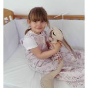 Sac de dormit copii, Loving Bear Pink, din bumbac, 110 cm, 0.5 tog - Vara KDEV11005LBP