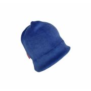 Set caciula cu protectie gat Fleece Blue pentru copii 3-6 luni, din bumbac KDECPF36BLU