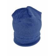 Set caciula cu protectie gat nou nascut Fleece Blue, din bumbac KDECPF00BLU