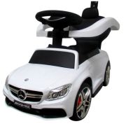 Masinuta de impins mercedes c63 amg r-sport - alb edeediamgc63alb