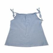 Top cu snur din Muselina Gentle Blue Bell 18-24 luni KDETSM1824GBB
