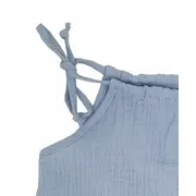 Top cu snur din Muselina Gentle Blue Bell 3-4 ani KDETSM34GBB