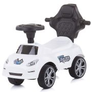 Masinuta de impins chipolino turbo white cu maner hubroctr02101wh