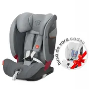 Scaun auto gb everna-fix london grey+husa de vara gb everna-fix smb619000351619000404