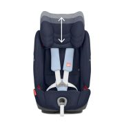 Scaun auto gb everna-fix london grey+husa de vara gb everna-fix smb619000351619000404