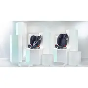 Scaun auto gb everna-fix london grey+husa de vara gb everna-fix smb619000351619000404