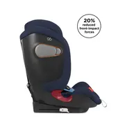 Scaun auto gb everna-fix london grey+husa de vara gb everna-fix smb619000351619000404